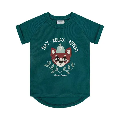 T-Shirt PANDA BASIC - PANDA / WAFFLE T-SHIRT