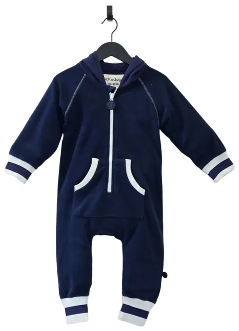 Kombinezon polarowy jednoczęściowy BLUE / MINT