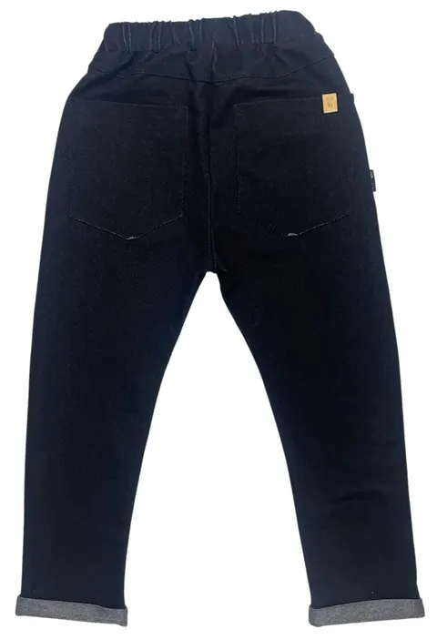 Spodnie 183-23 TROUSERS JEANS / BLACK