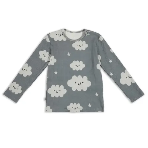 Bluzka prążek CLOUDS RIBBED LONGSLEEVE