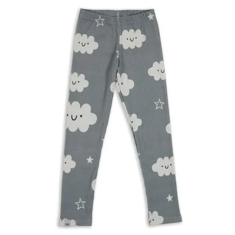 Legginsy prążek CLOUDS RIBBED LEGGINGS