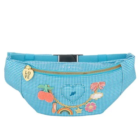 Nerka FANNY PACK BANANE Vichy Love Blue | Jeune Premier
