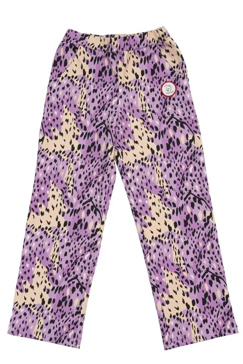 Spodnie Bootcut SPOTS VIOLET