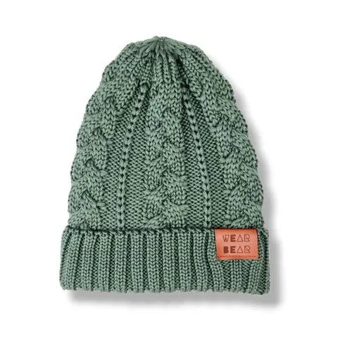 Czapka MERINO khaki (zielony) WARKOCZYK z metką WEARBEAR