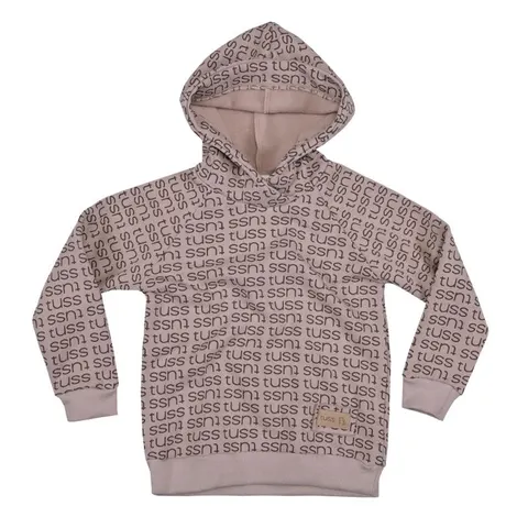 Bluza ocieplana hoodie LOGO print (mama&dziecko)