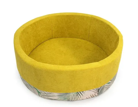 Basen okrągły MIODOWY+PALMY koło śr. 90 cm wys. 30 cm BEZ PIŁEK
