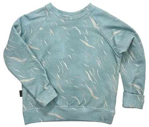 Bluza 153-23 SWEATSHIRT CONNECTION PRINT / BLUE