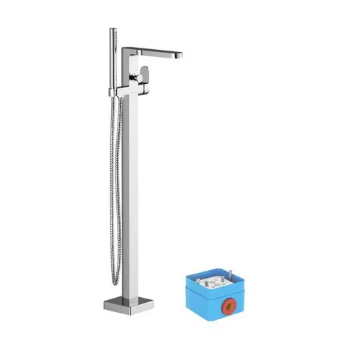 Ravak Chrome CR 080.00CR X070101 bateria wannowa wolnostojąca chrom