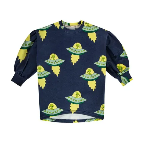 Tunika bufiasta UFO GRANAT - UFO NAVY / PUFF TUNIC