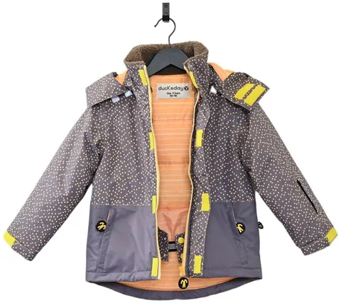 Kurtka narciarska zimowa ocieplana PUCK High-tech ski jacket