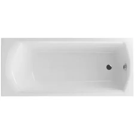 Excellent Wanna Lamia Slim 150x75 Prostokątna Biała Do Zabudowy