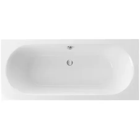 Excellent Wanna Oceana Slim 170x75 Prostokątna Biała Do Zabudowy