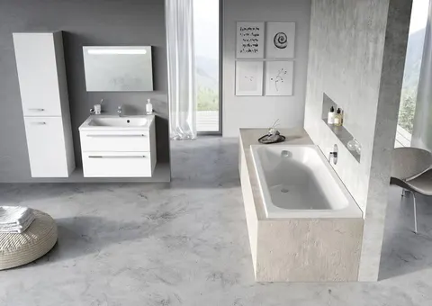 Ravak Chrome C741000000 wanna do zabudowy 170x75 biała