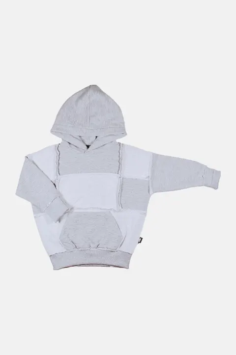 Bluza z kapturem REVERSED GREY HOODIE