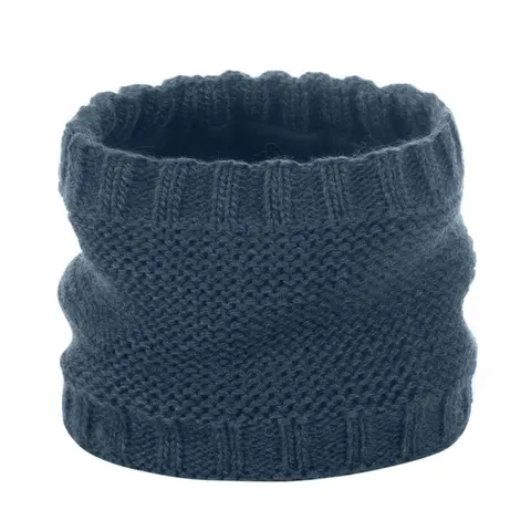 Komin zimowy JEANS dziergany