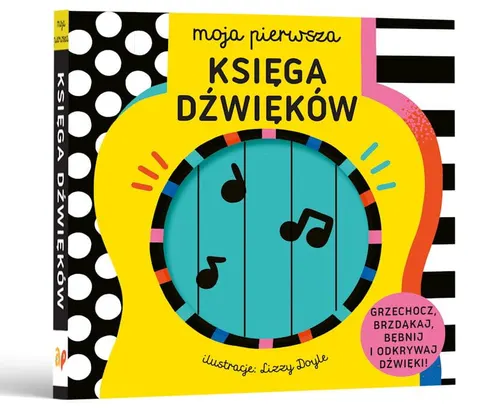Książka dla dzieci Moja Pierwsza KSIĘGA DŹWIĘKÓW 0 m+ Api Papi