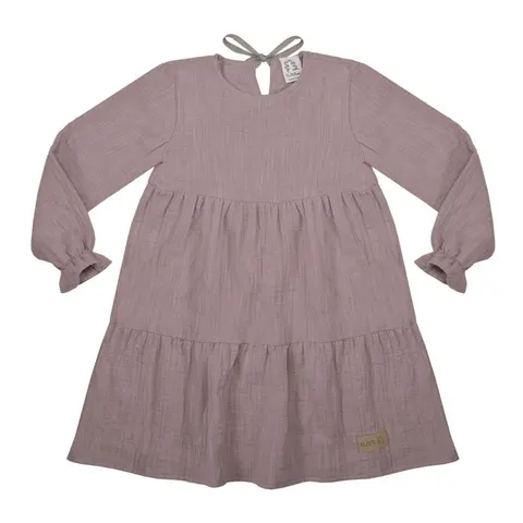 Sukienka muslin DRESS dusty pink (mama&córka)