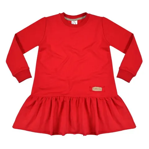 Sukienka dress FRILLY red (mama&córka)