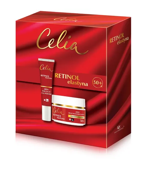 CELIA ZEST ŚW Retinol 50+ Krem+Krem p/oczy