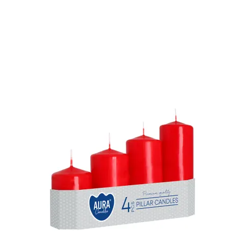 Walce stopniowane czerwone sw50/4-030 Aura