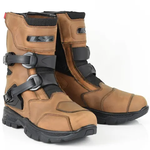 BUTY LS2 QUAD ADVENTURE BROWN 44
