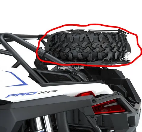Felga Polaris + opona zapas Polaris RZR PRO