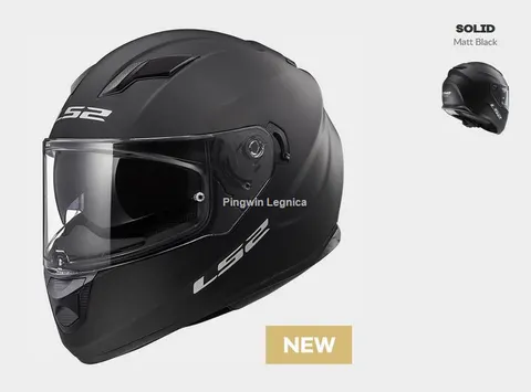 KASK LS2 FF320 STREAM SOLID MATT BLACK XS