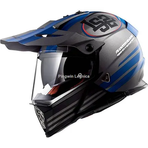 KASK LS2 MX436 PIONEER QUARTERBACK M/T/BLUE XL