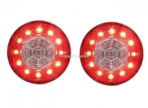 Lampy led 2 szt z kierunkowskazami tył tylne