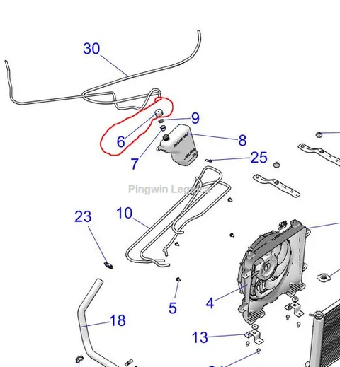 Korek naczynia wyrównującego Polaris 5437635