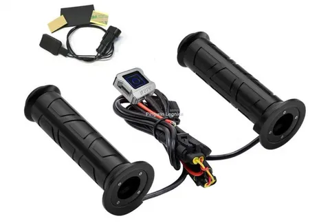 Manetki podgrzewane + kciuk X-ATV elektroniczne
