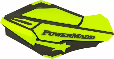 Osłony dłoni Handbary POWERMADD zielone limonka