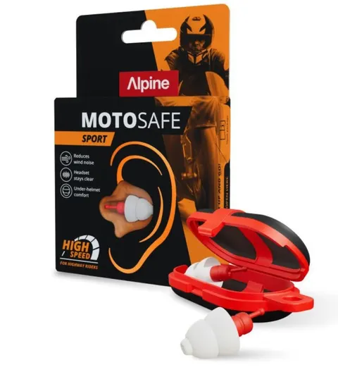 Alpine zatyczki/stopery do uszu MotoSafe Sport