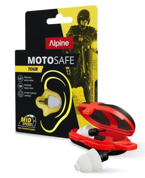 Alpine zatyczki/stopery do uszu MotoSafe Tour