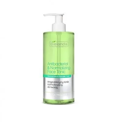 BIELENDA PROFESSIONAL Antibacterial & Normalizing Face Tonic Antybakteryjny tonik normalizujący do twarzy 500 ml