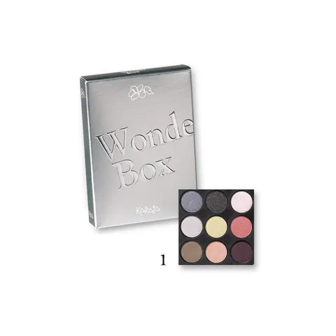 Karaja Wonder Box Mini paletka dziewięciu cieni do powiek nr 1