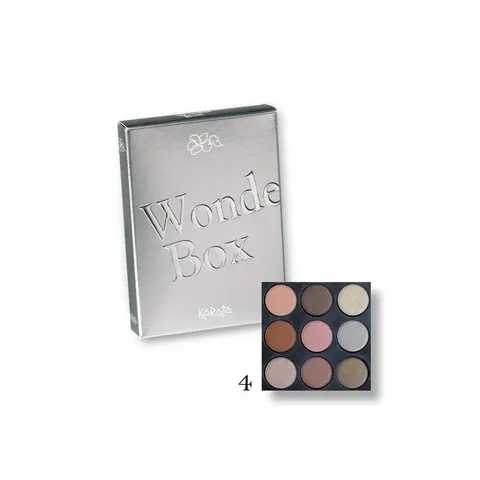 Karaja Wonder Box Mini paletka dziewięciu cieni do powiek nr 4