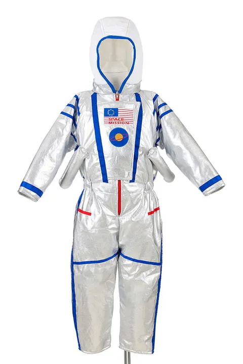 Kostium kombinezon astronauty srebrny | Souza!