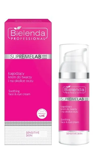 Bielenda Sensitive Skin Łagodzący krem do twarzy i na okolice oczu 50ml