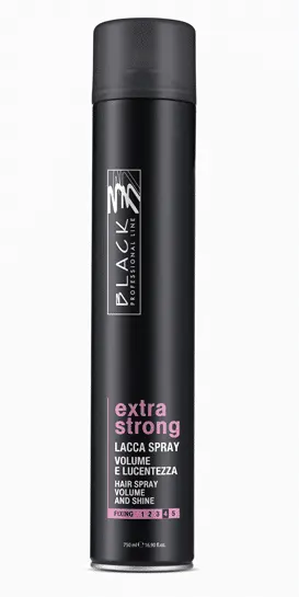BLACK Lakier do włosów Ekstra Strong 750 ml