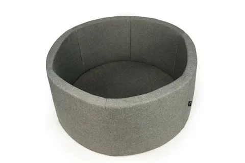 Basen okrągły SZARY koło śr. 90 cm wys. 40 cm BEZ PIŁEK