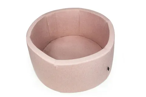 Basen okrągły PUDROWY RÓŻ koło śr. 90 cm wys. 40 cm BEZ PIŁEK
