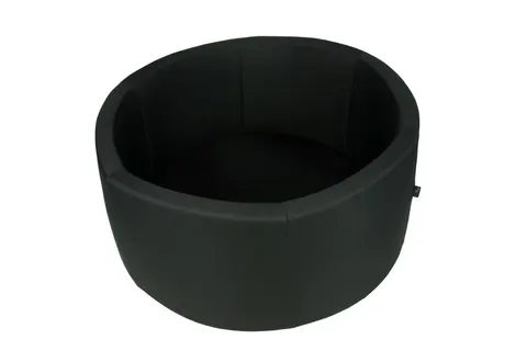 Basen okrągły CZARNY koło śr. 90 cm wys. 40 cm BEZ PIŁEK