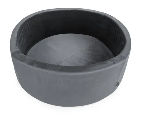 Basen okrągły GRAFITOWY VELVET koło śr. 90 cm wys. 30 cm BEZ PIŁEK
