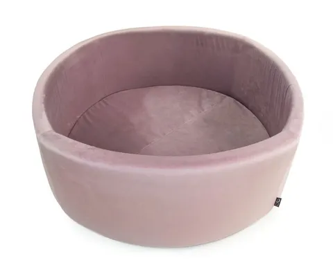 Basen okrągły PUDROWY RÓŻ VELVET koło śr. 90 cm wys. 30 cm BEZ PIŁEK