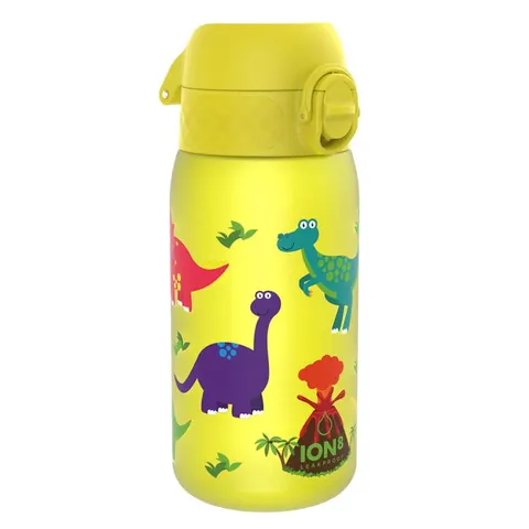 Butelka ION8 Dinosaur 350 ml BPA Free I8RF350PYDINO żółty