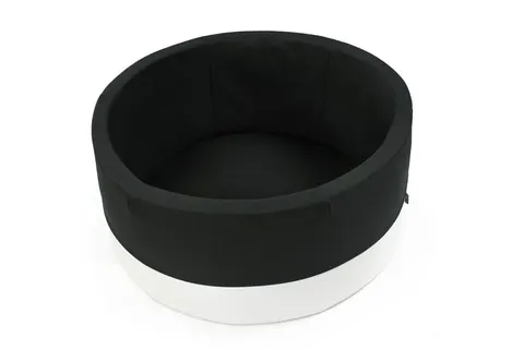 Basen okrągły CZARNY+EKO koło śr. 90 cm wys. 40 cm BEZ PIŁEK