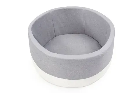 Basen okrągły JASNY SZARY+EKO koło śr. 90 cm wys. 40 cm BEZ PIŁEK
