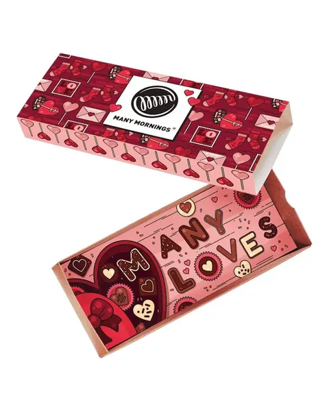 Pudełko prezentowe MANY LOVES GIFT BOX czerwone | Many Mornings