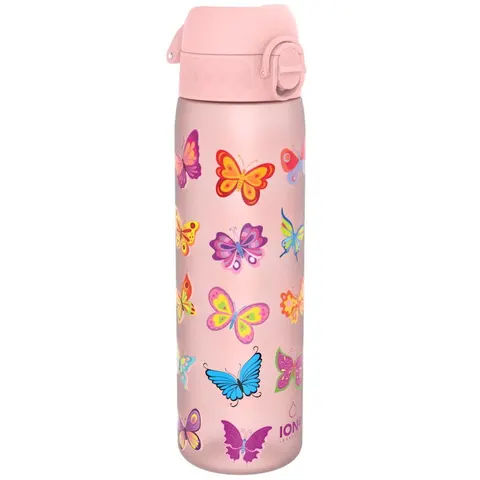 Butelka ION8 Butterflies 500 ml BPA Free I8RF500PRBFLY różowa